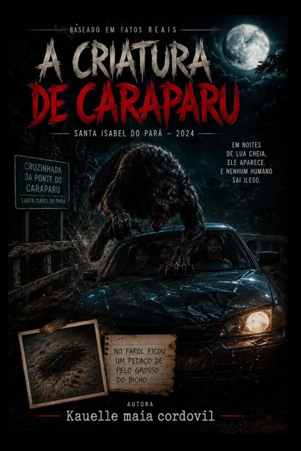 Capa de A Criatura de Caraparu