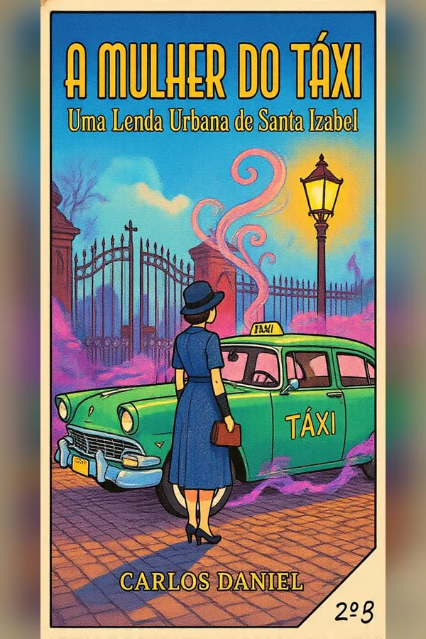 Capa de A Mulher do Táxi