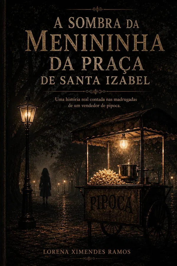 Capa de A Sombra da Menininha da Praça de Santa Izabel