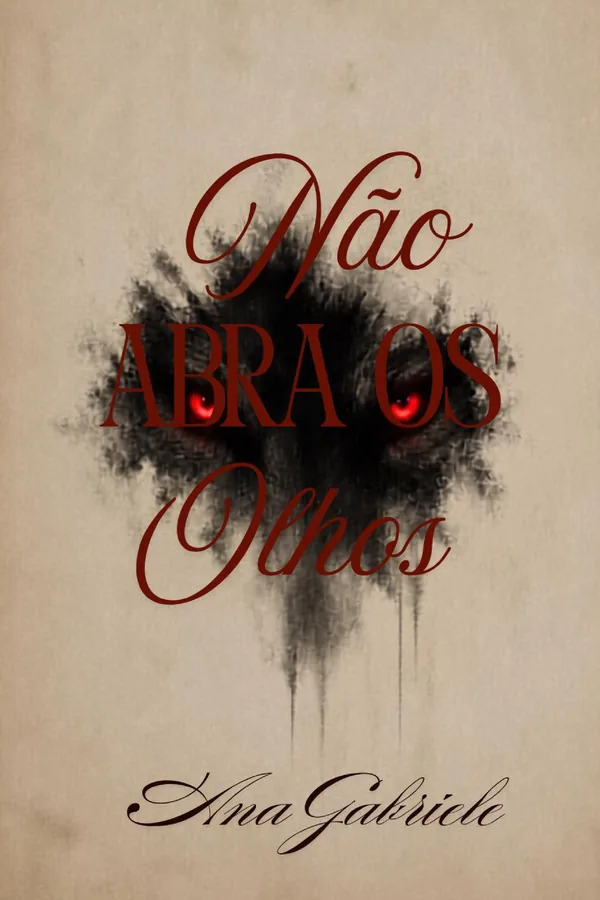 Capa de Não Abra os Olhos