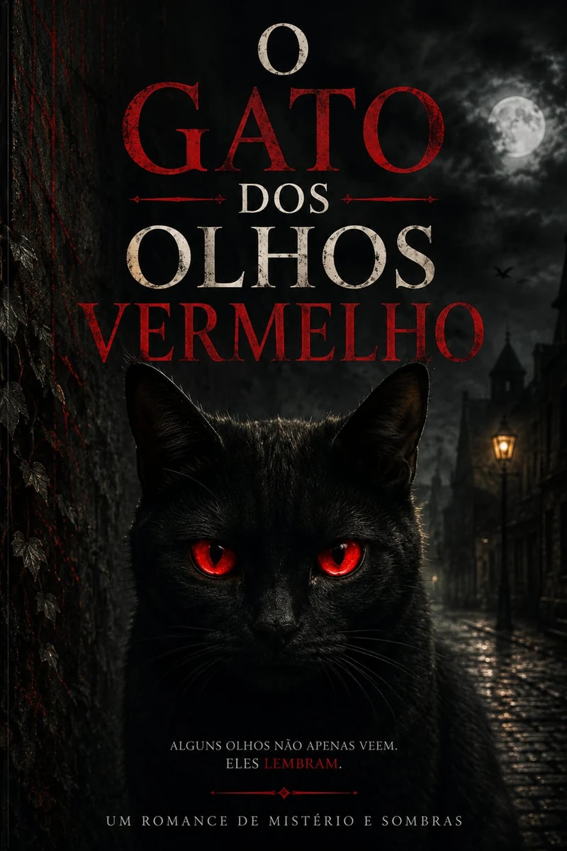 Capa de O Gato dos Olhos Vermelhos